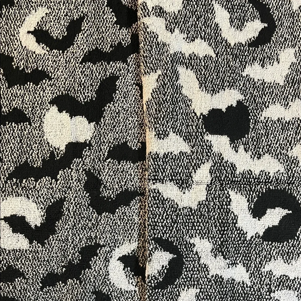 Double sided batty hand towels *FIRM PRICE*